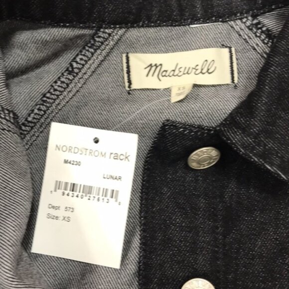 🔥HP🔥 Madewell Raglan Oversized Jean Jacket - Picture 4 of 6